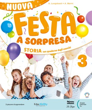 Nuova Festa a Sorpresa 3 – Storia + Ed. civica con Quaderno esercizi