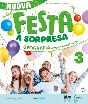 Nuova Festa a Sorpresa 3 – Geografia + Ed. civica con Quaderno esercizi