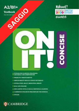 On it! Testbook A2/B1 CONCISE + T&T (SAGGIO - SOLO LETTURA)