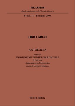 Lirici greci - Antologia