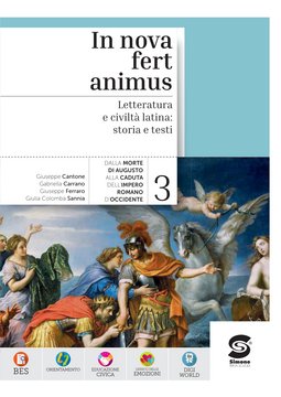 In nova fert animus – Letteratura e civiltà latina: storia e testi 3 – S137
