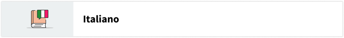 Italiano banner