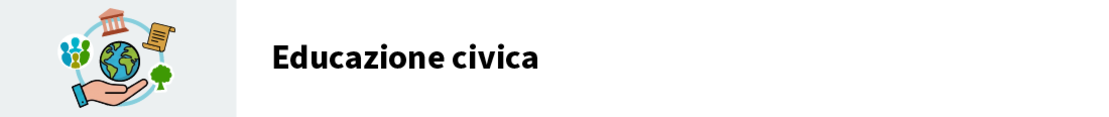 Educazione civica banner