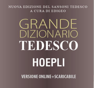 Grande dizionario tedesco (versione online+scaricabile)