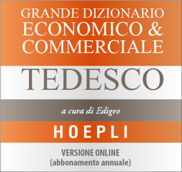Grande dizionario economico & commerciale tedesco (versione online)