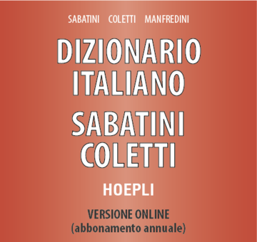 Dizionario Italiano Sabatini Coletti (versione online)