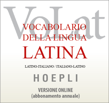 VoLat - Vocabolario della Lingua Latina (versione online)