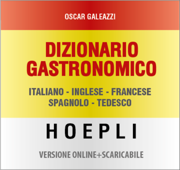 Dizionario gastronomico in 5 lingue (versione online+scaricabile)