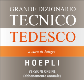 Grande dizionario tecnico tedesco (versione online)